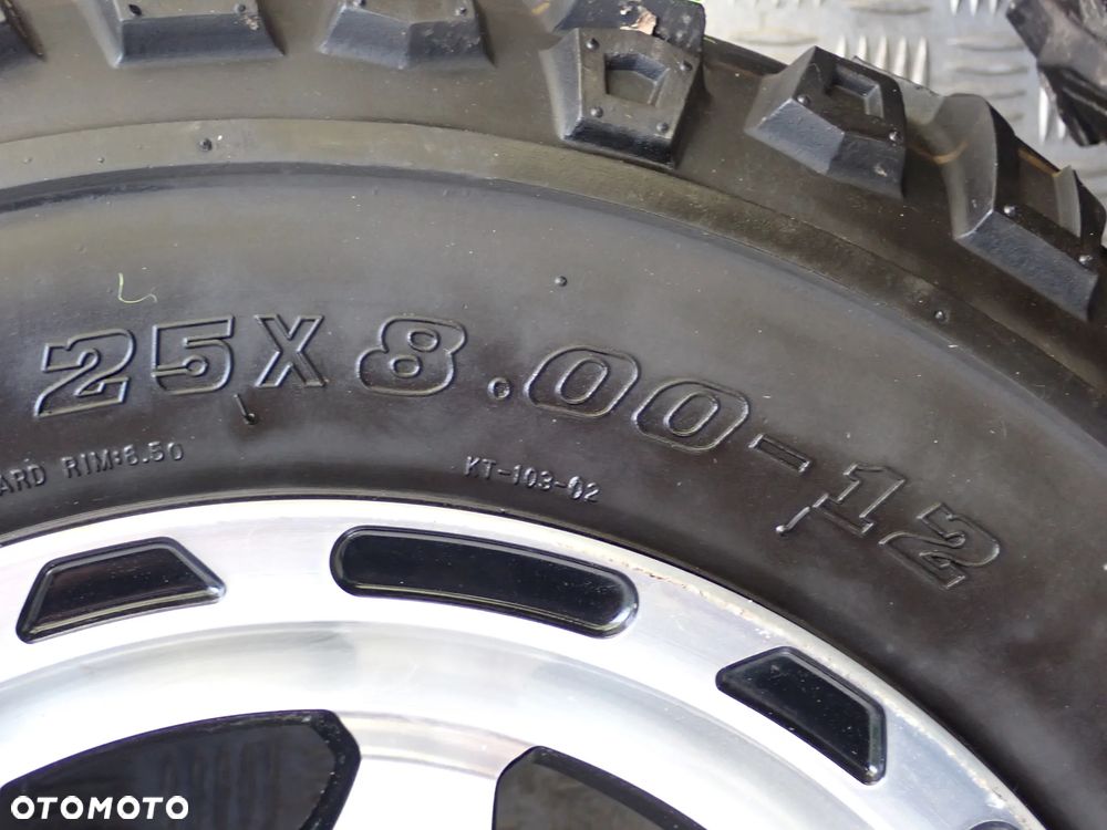 KOŁA FELGI ALUMINIOWE DO QUADA  FIRMY BORBET 2X 25X8.00-12 7JX12  ET 20  2X 25X10.00-12  7JX12  ET 20 4x140 - 9