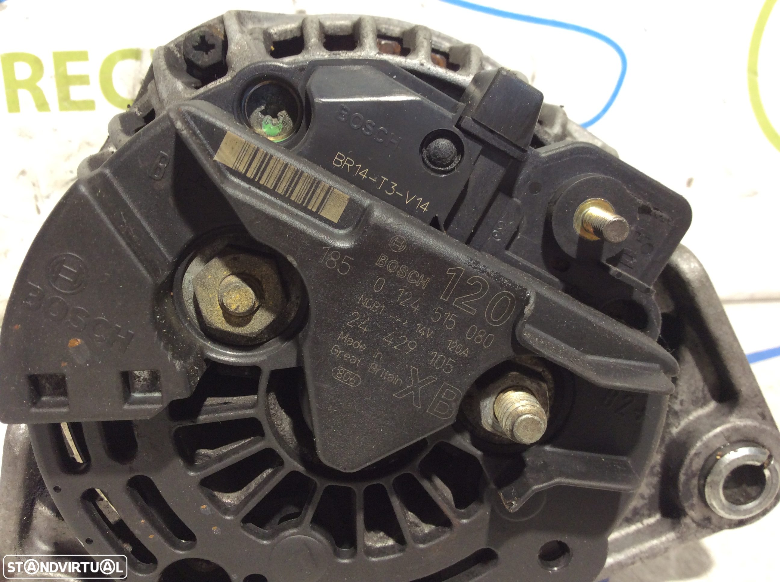 Alternador Opel Vectra B Ref. 0124515080 - 3