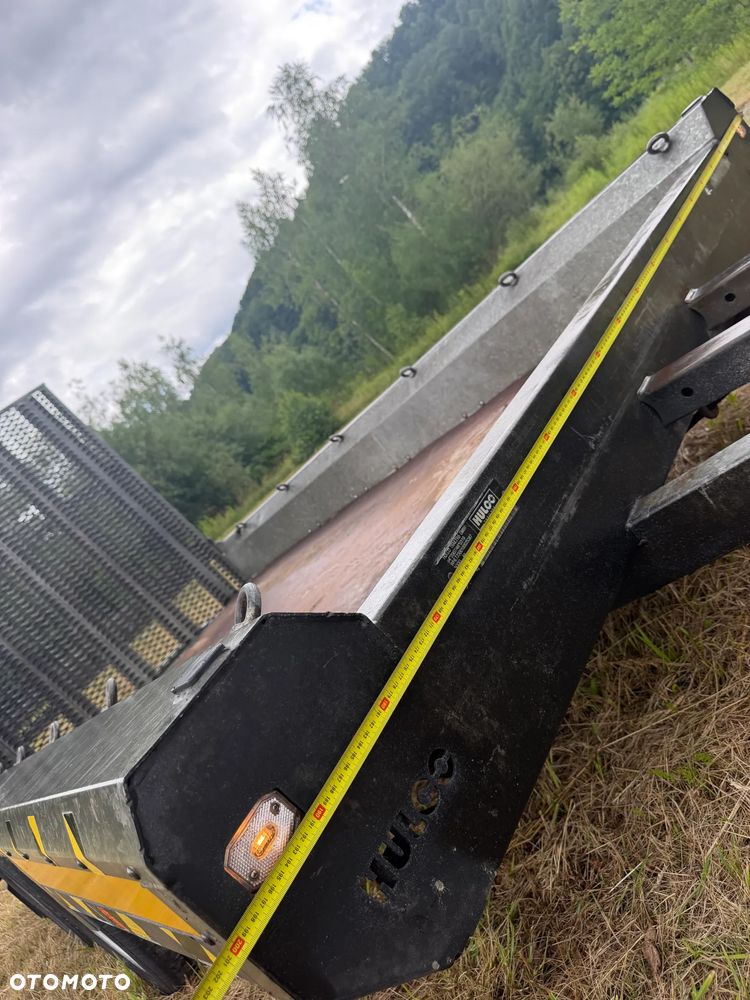 Inny Przyczepa Dwuosiowa Ciężarowa-LAWETA Do Koparek Maszyn Budowlanych. HULCO TERRAX-2 3001-LK.  NAJAZD Pełny Klapa z Bardzo mocnej konstrukcji. Lekki system otwierania najazdu jedną ręką! DMC 3000Kg! Jest To Laweta marki PREMIUM. Dwie ośie hamujące! Pełny ocynk. HULCO to Francuski Producent największy w Europie! Potężna jakość wykonania! Okazja Tanio. Laweta sprowadzona z Norwegii. Zero zużycia jak nówka sztuka! OKAZJA - 35