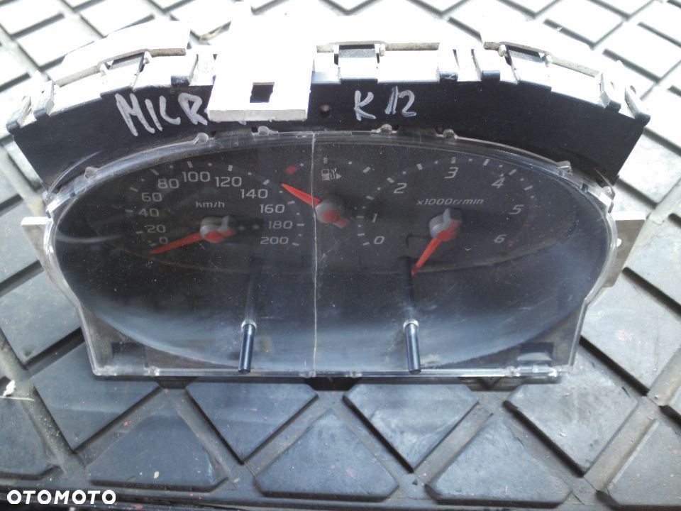 LICZNIK ZEGARY NISSAN MICRA K12 1.5 DCI WERSJA EUROPEJSKA - 1