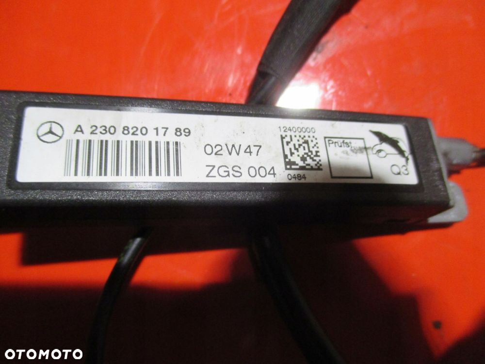 wzmacniacz antenowy mercedes sl500 r230 01- - 2