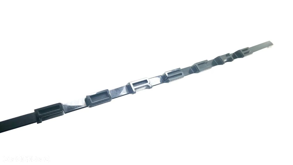 Emblemat Napis Tylnej klapy PORSCHE 911 992 CZARNY I CHROMOWANY 992807659D - 6