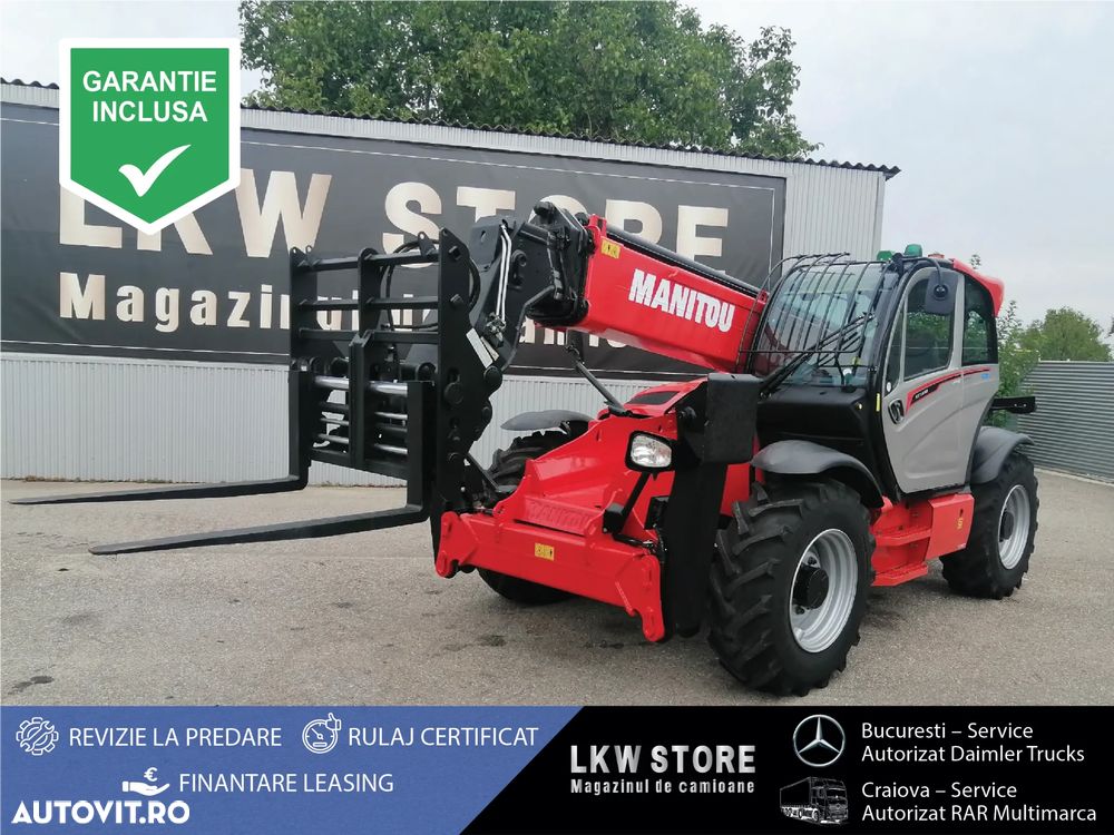 Manitou MT 1440 Incarcator Telescopic/Teleskoplader, 4x4x4, Top !!! - 1