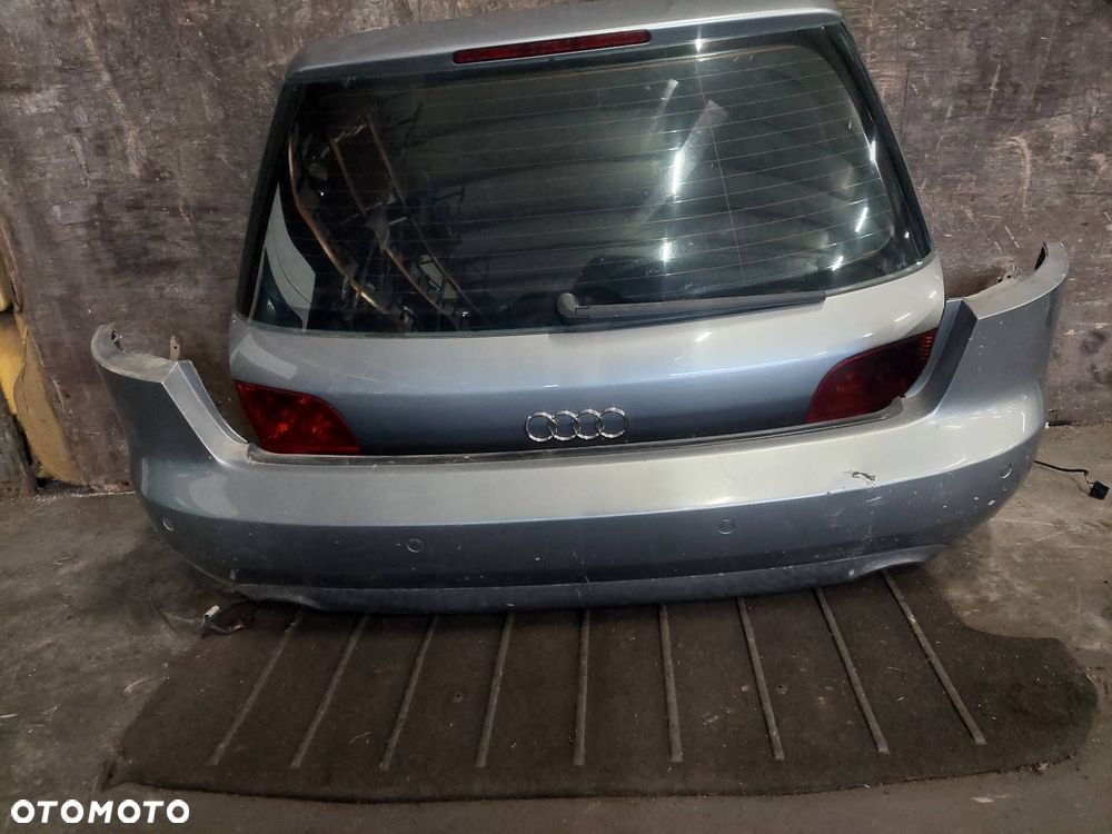 KOMPLETNY TYŁ KLAPA BAGAŻNIKA ZDERZAK TYŁ LAMPY AUDI A4 B7 KOMBI LY7G - 5