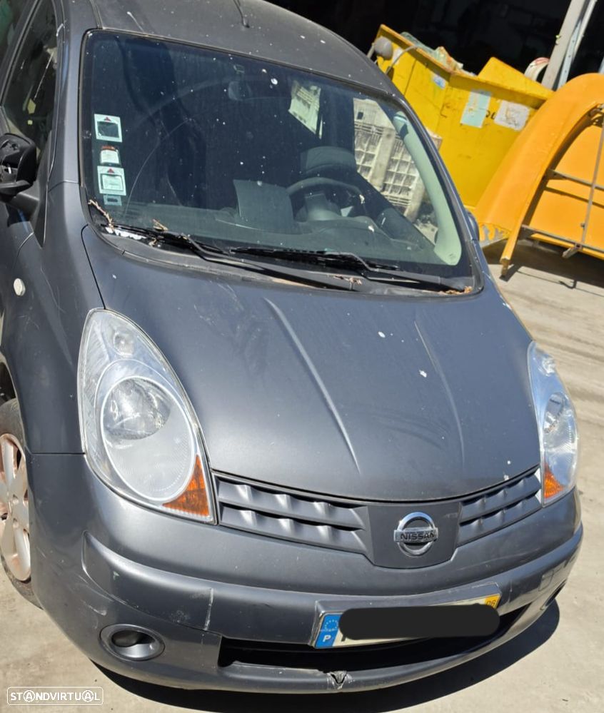 Frente completa sem airbags nissan note e11 - 1