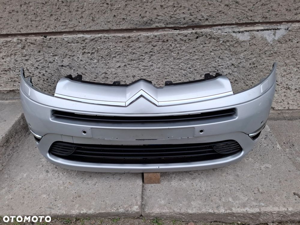 ZDERZAK PRZÓD PRZEDNI CITROEN C4 GRAND PICASSO 06/09r SPRYSKI - 1