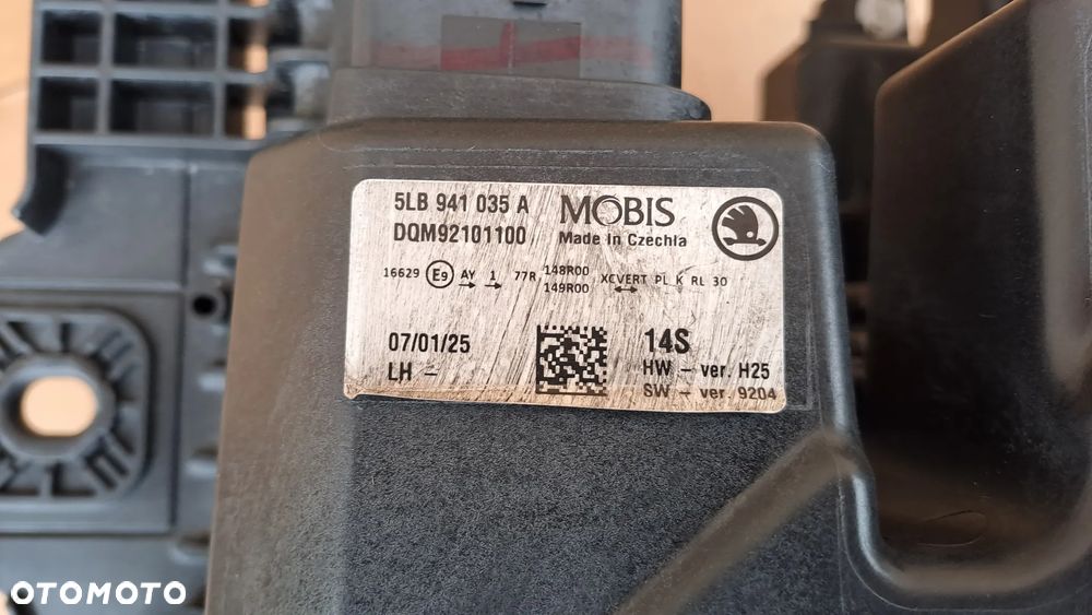 SKODA ENYAQ 5LB LIFT LEWA LAMPA PRZÓD PRZEDNIA 5LB941035A - 7