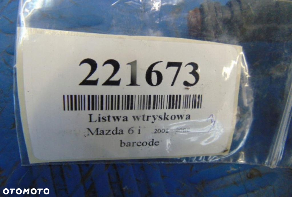 MAZDA 6I 1.8 16V LISTWA WTRYSKOWA 1S7G9D280DA - 8