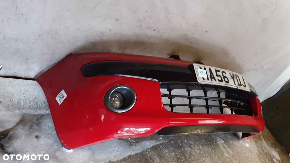 ^ ZDERZAK PRZÓD PRZEDNI DO NISSAN NOTE Z10G CZERWONY HALOGENY - 4