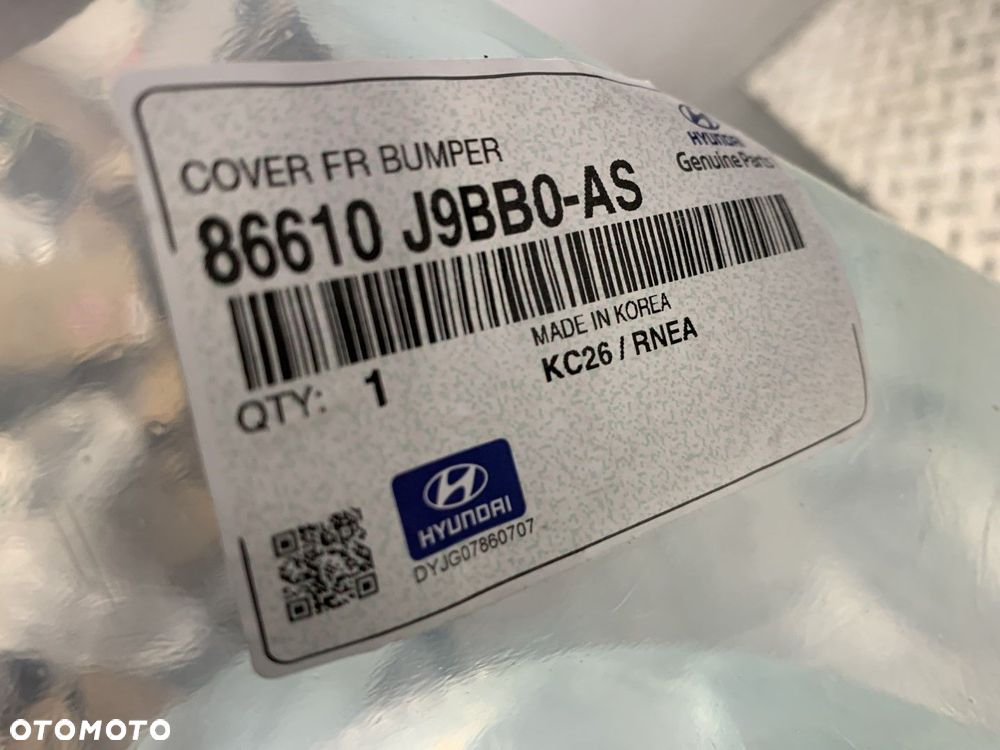 NOWY ORYGINALNY ZDERZAK TYLNY TYŁ HYUNDAI KONA I LIFT PDC 21-23 86610-J9BB0-AS - 9