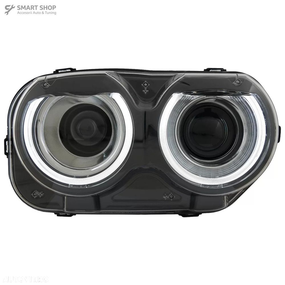 Faruri LED Dodge Challenger (2015-2024) Negru - 6