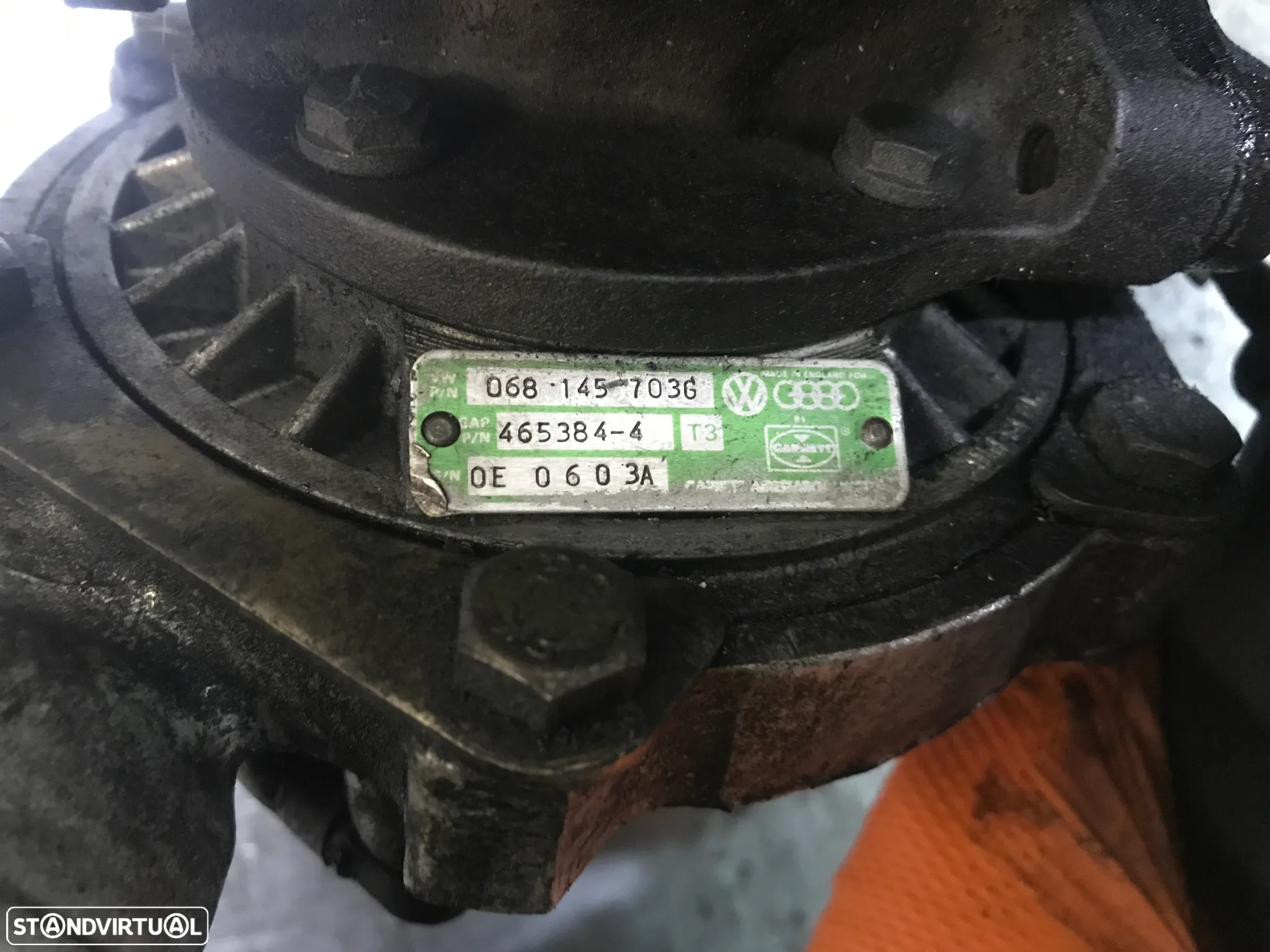TURBO AUDI 80 1.6TD / VOLKSWAGEN PASSAT GOLF III 465384-04 068145703G - 5