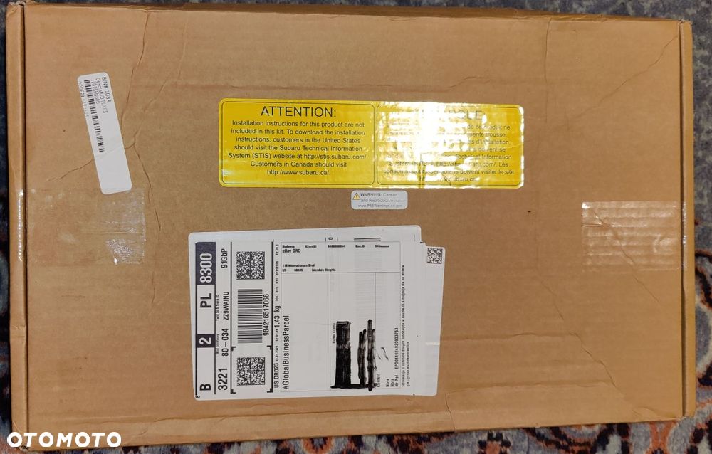 Chlapacze Subaru Crosstrek (XV) - 1