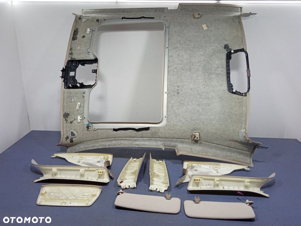 BMW 6 F13 PODSUFITKA SŁUPKI DASZKI KOMPLET - 4