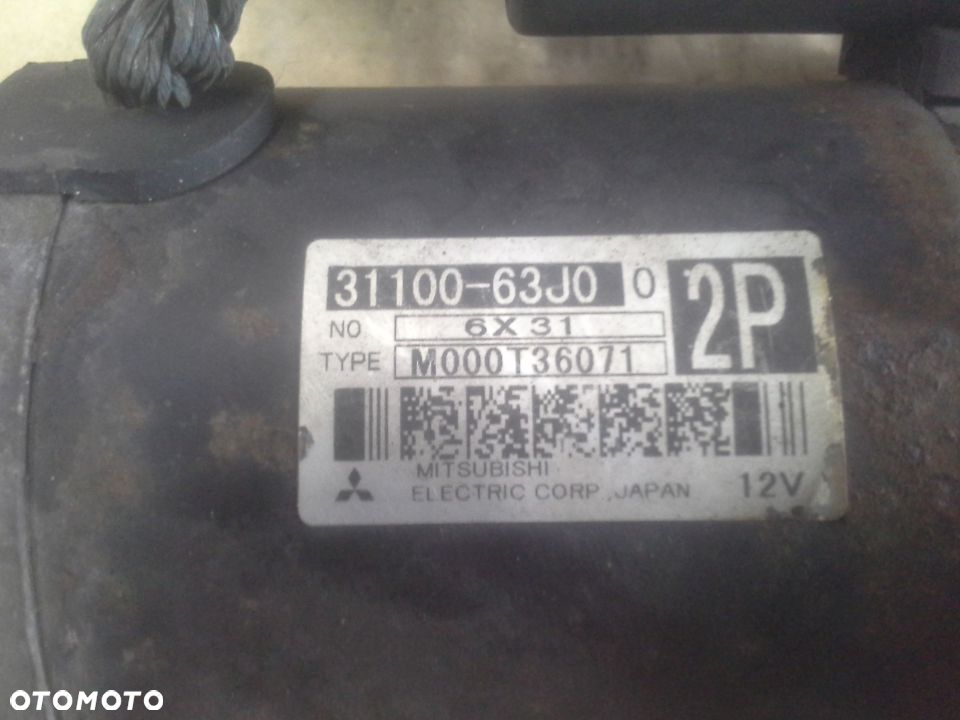 Suzuki Swift 1.6 rozrusznik 31100-63J0  M000T36071 - 8