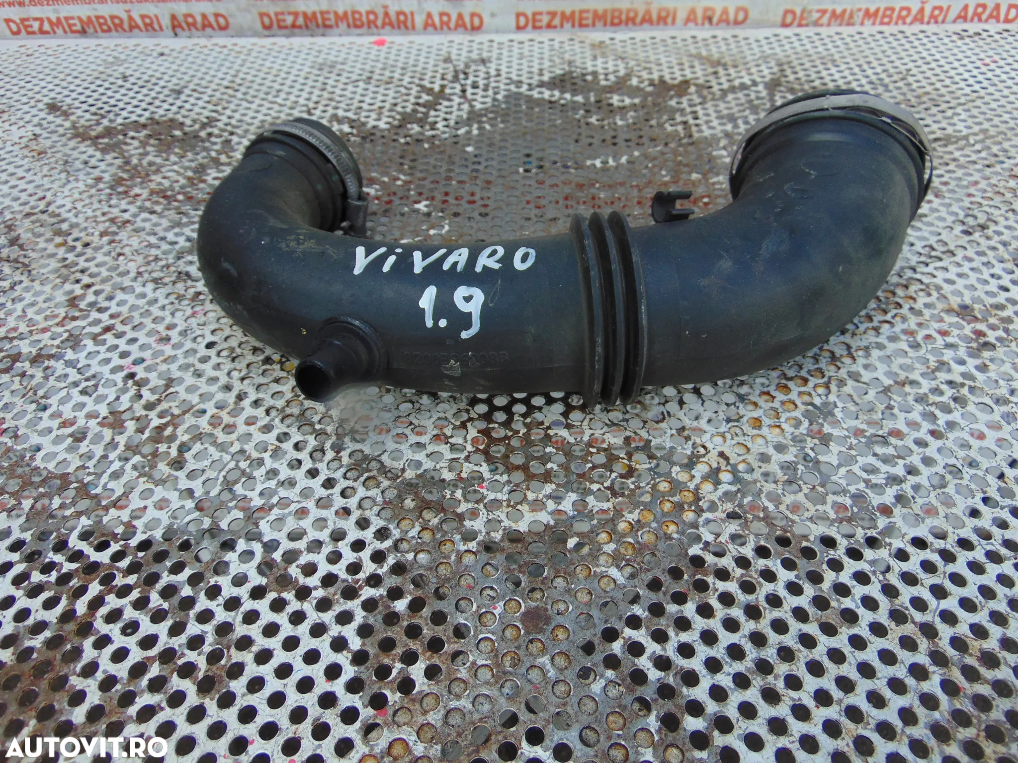 Tub aer Intercooler Renault Trafic 1.9 Opel Vivaro nissan primastar cod 8200396908 - 2