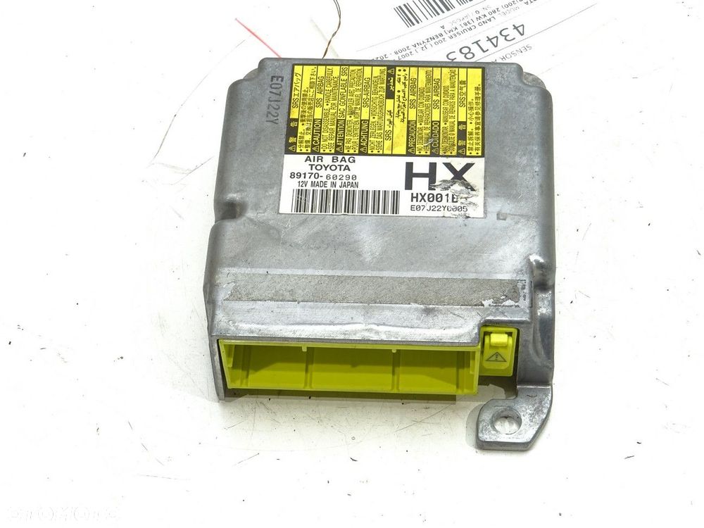 SENSOR AIRBAG - 522.00 PLN - TOYOTA LAND CRUISER 200 (_J2_) 2007 - 2022 5.7 V8 (URJ200) 280 kW [381 - 1