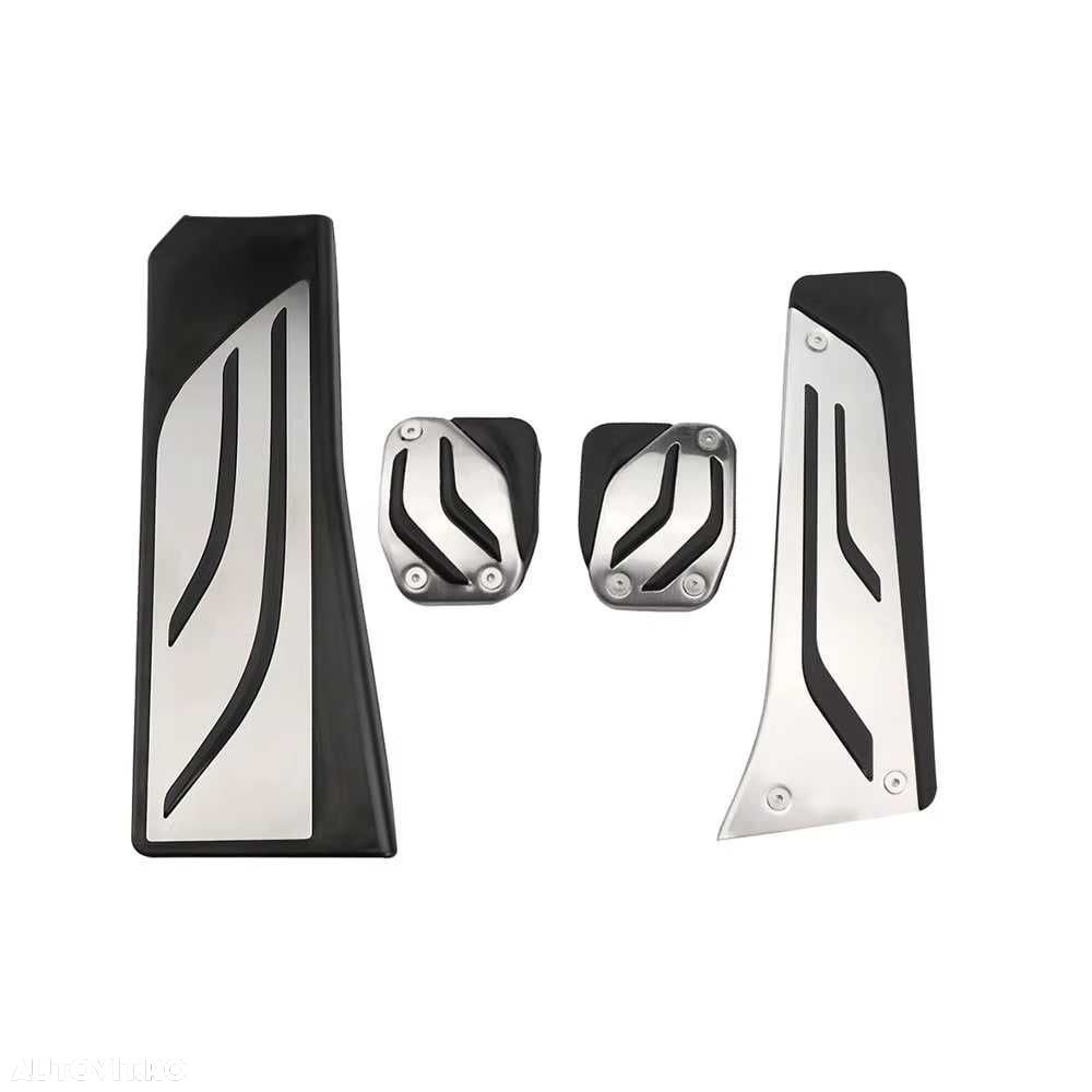 Ornamente Pedale Aluminiu BMW Seriile E, F, G Manual/Automat Plug&Play - 2