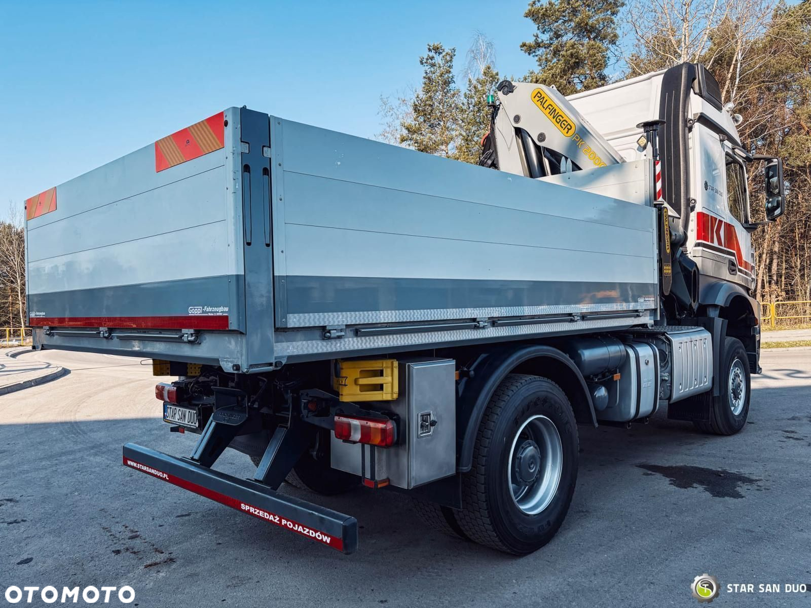 Mercedes-Benz AROCS 1851 4x4 PALFINGER PK 20002 HDS Żuraw Crane Kran - 8