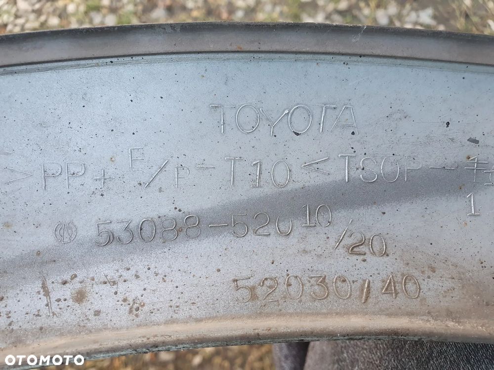 Nakładka Błotnika Lewy tyl Toyota Yaris Verso 99- 53088-52010 - 3