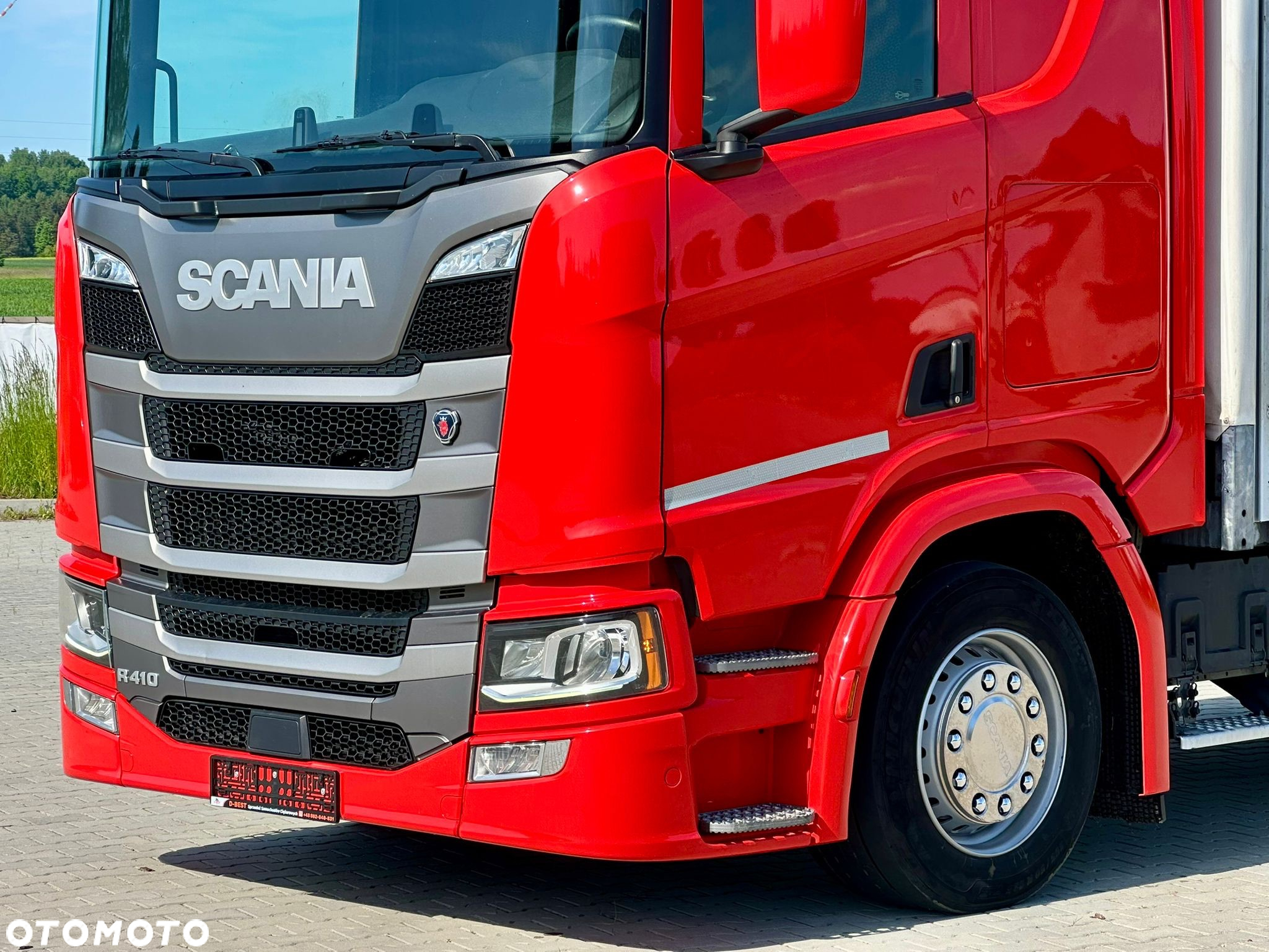 Scania R410 / FIRANKA / 21 EUROPALET / 8.5 M DŁUGOŚCI / 6x2 / PODWIESZANA I SKRĘTNA OŚ / AUTOMAT / SYPIALKA / 12.2020 ROK - 14