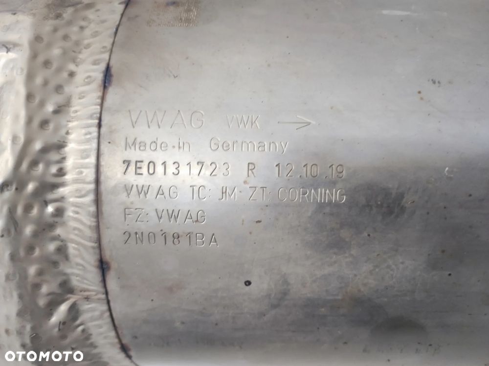 FILTR DPF CZĄSTEK STAŁYCH VW TRANSPORTER T6 LIFT 2.0 TDI - 8