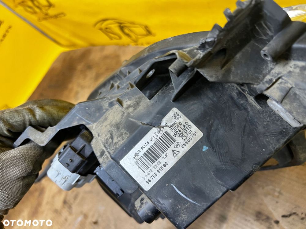 REFLEKTOR LAMPA PRZEDNIA PRZÓD LEWY BI-XENON + LED PEUGEOT 508 I RXH EU - 9