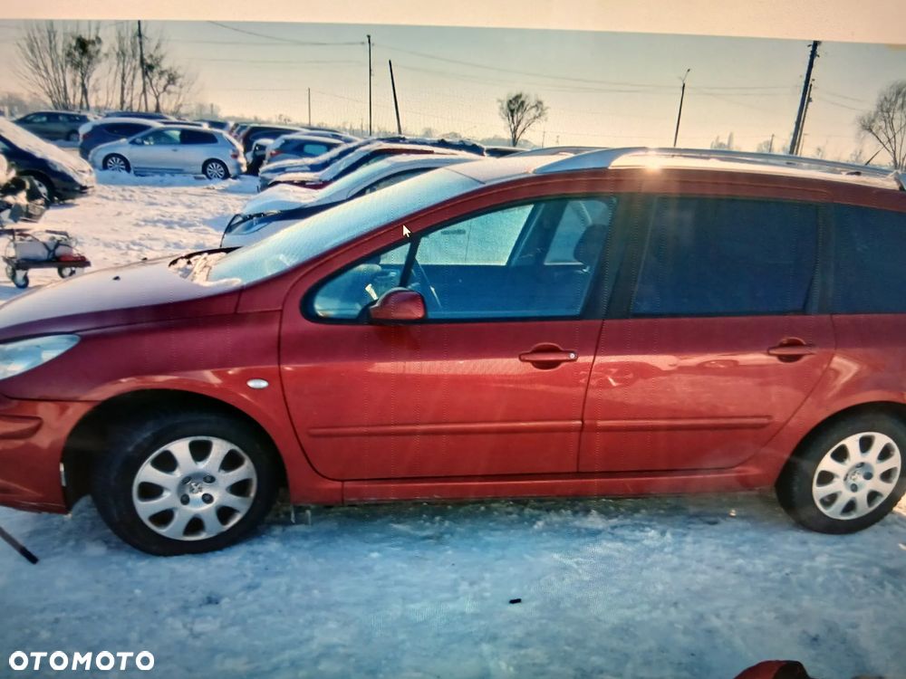 peugeot 307 sw lift EKQ maska zderzak lampa grill błotnik drzwi zbiornik paliwa szyba lusterko - 5