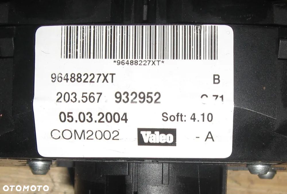 CITROEN C2 C3 przełącznik świateł kierunków manetka 96488227XT - 2