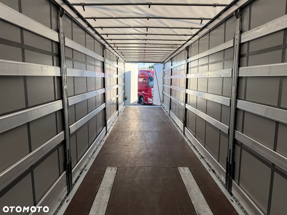 Schmitz Cargobull FIRANKA STANDARD / OPONY JAK NOWE / OŚ PODNOSZONA / KOSZ PALETOWY / PIĘKNY STAN / DESKI ALUMINIOWE / DWA KOŁA ZAPASOWE / DO WYBORU 20 SZTUK !! - 39
