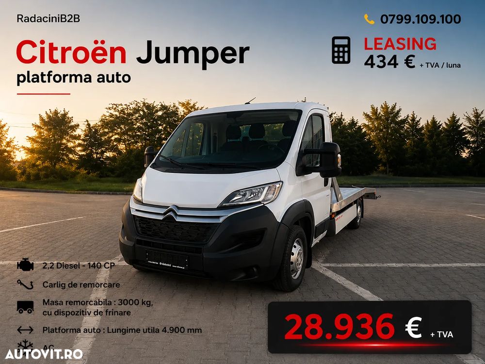Citroën Jumper paltforma auto - 3