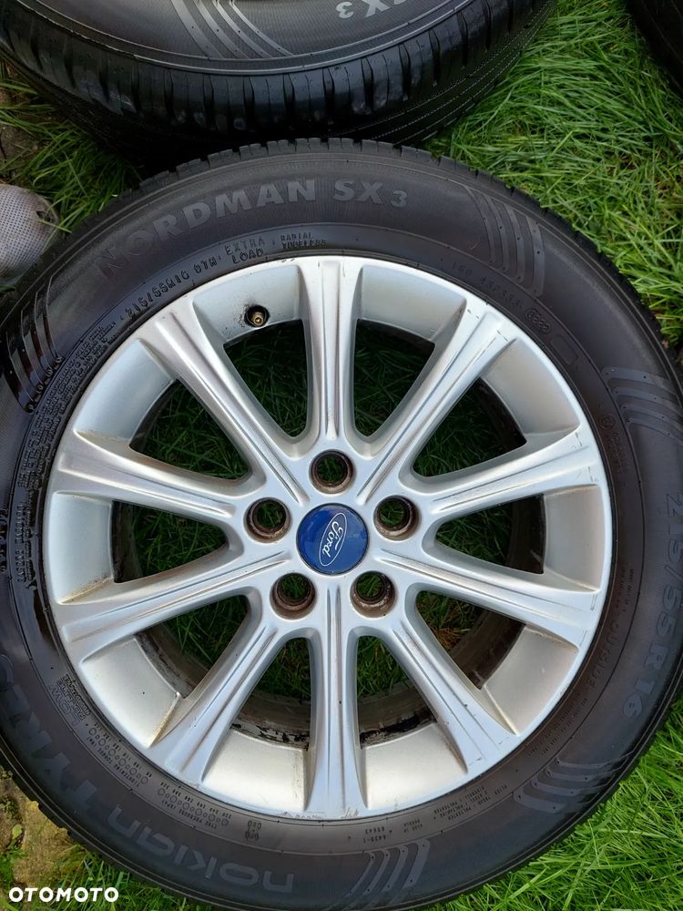 Felgi aluminiowe Ford 5x108 16" z oponami stan bardzo dobry - 3