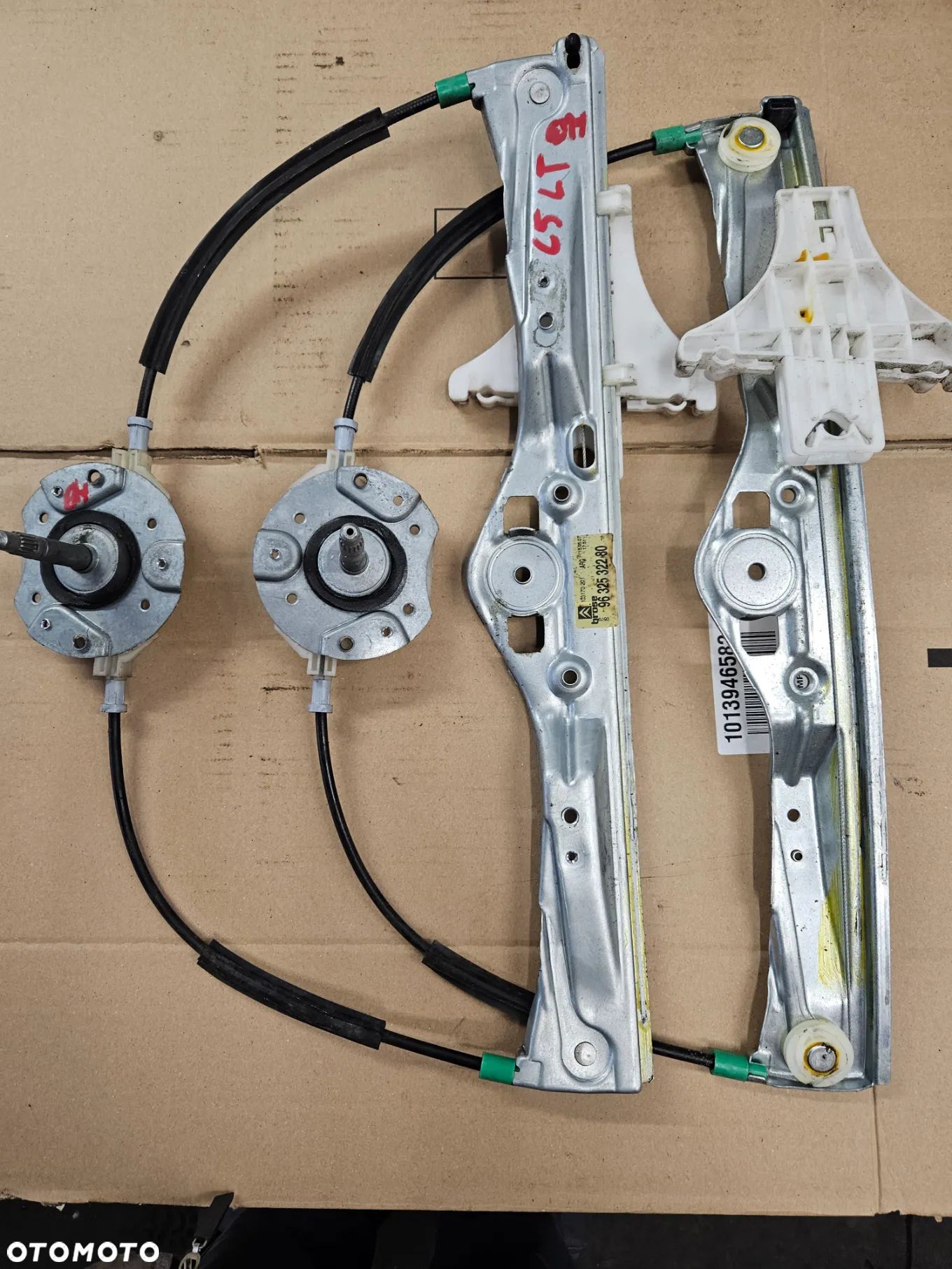 Citroen C5 I II podnosnik szyby tyl tylny prawy lewy 01-08 - 1