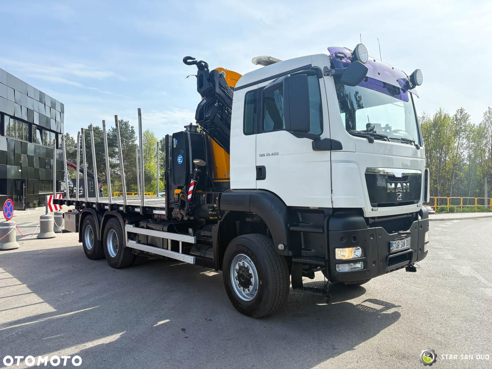MAN TGS 33.400 6x6 BL EFFER 315/8S  HDS Żuraw Crane 2019 - 7