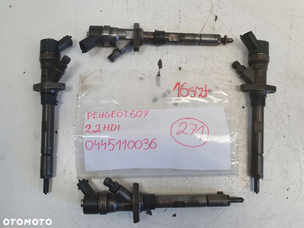 WTRYSKIWACZ Peugeot 807 C8 Phedra Ulysse 2.2 HDI _ wtrysk 0445110036 - 8