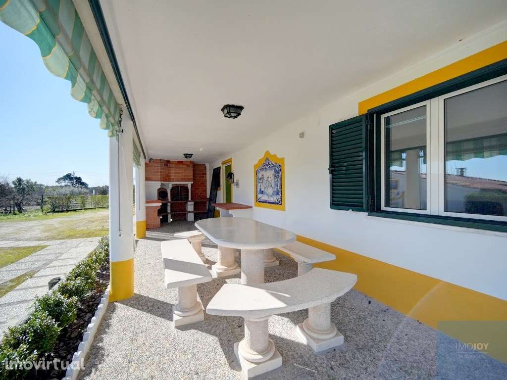 Quinta com Moradia Térrea T4 Jardim e Piscina em Coruche - Grande imagem: 5/48