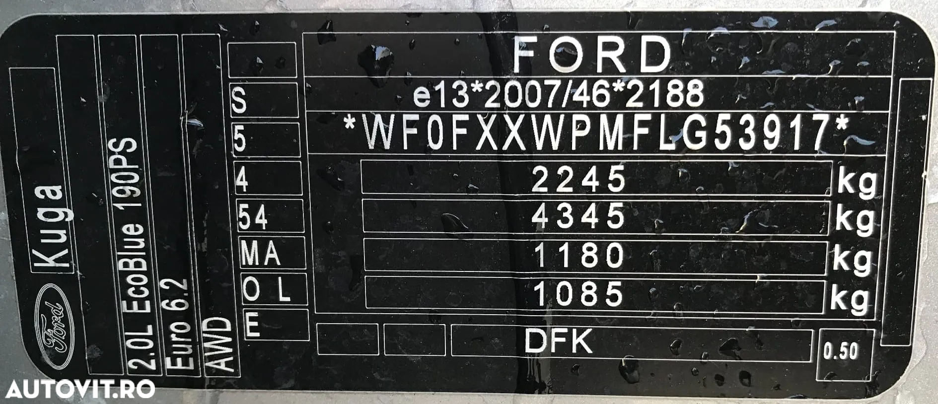 Ford Kuga 2.0 EcoBlue 4x4 Aut. TITANIUM - 8