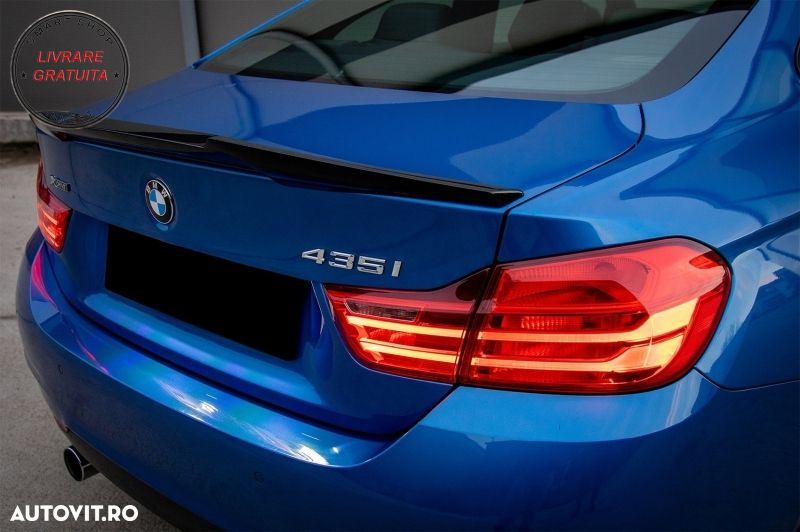 Eleron Portbagaj BMW Seria 4 F32 (2013-up) M4 CSL Design Negru Mat- livrare gratuita - 11
