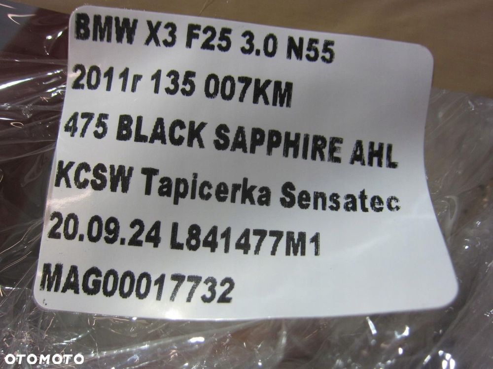 BMW X3 F25 N55 N52 3.0 PRZEWÓD KLIMATYZACJI 9228243 RURKA 64539228243 - 9