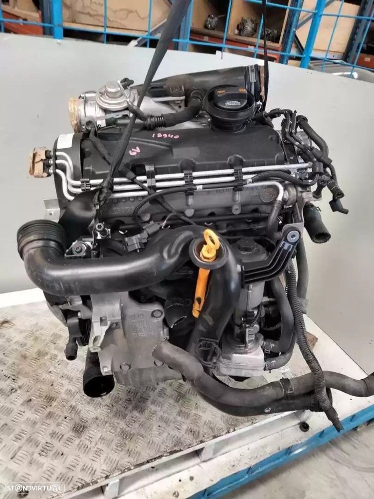 MOTOR COMPLETO VOLKSWAGEN TOURAN 2007 -BXE - 4