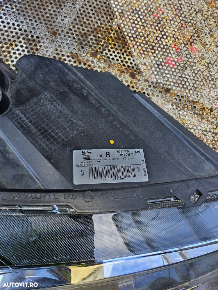 Far Seat Ateca Faruri stânga dreapta Full Led cod 576941008 576941007d - 6