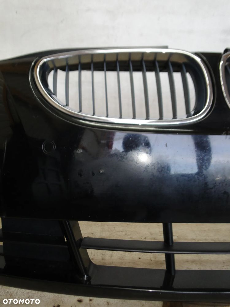 BMW 5 E60 E61 ZDERZAK PRZÓD PRZEDNI PDC CZUJNIKI SCHWARZ 2 668/9 - 8