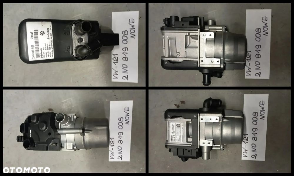 UŻYWANE OGRZEWANIE POSTOJOWE WEBASTO TOURAN I 1.9 TDI - 7