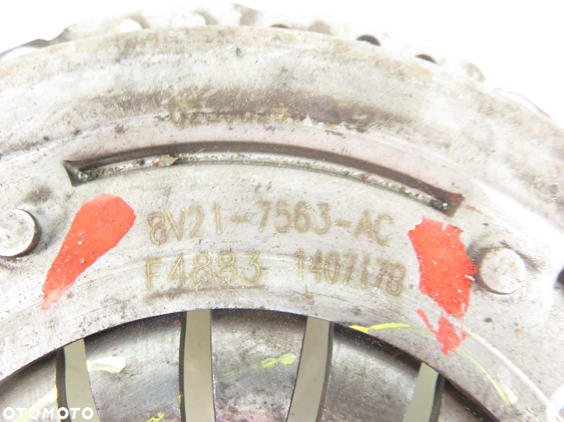 KOŁO ZAMACHOWE FORD B-MAX 1.4 8V217563AC 8V217550A1C 96MM6375A1H - 6