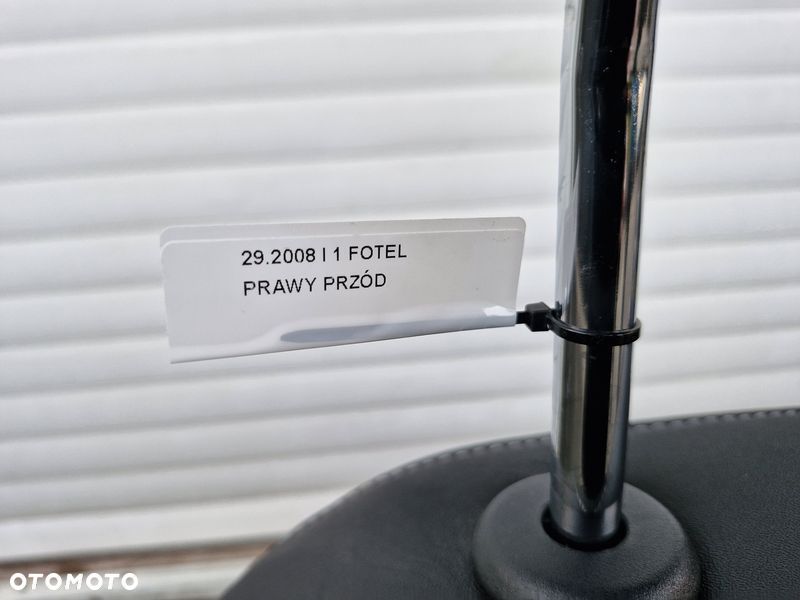 peugeot 2008 i 1 fotel pasażera prawy przód przedni półskóra - 6