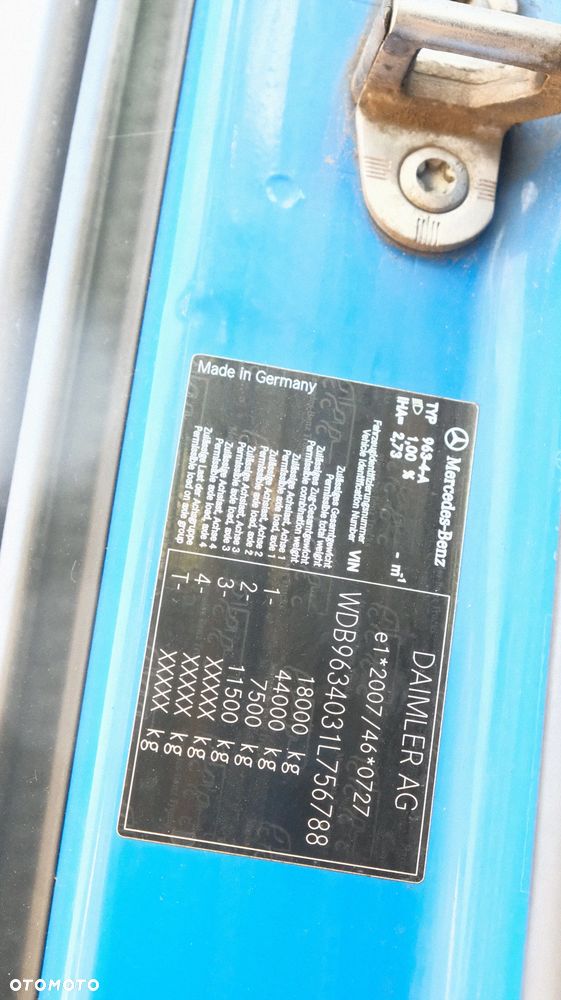 Silnik Actros Euro 6  Mp 4 963-4-A  430km 10677 litra  tylko 643000km udokumentowany - 6