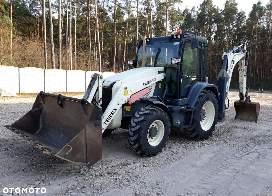 Terex Terex TLB 840 , Koparko-ładowarka  , ROKU 2010 , Lyzka plywajaca, widly, lyzka dzielona - 2