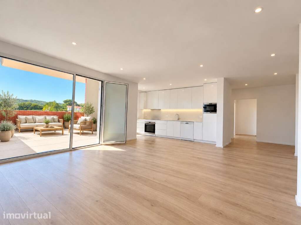 Apartamento T2 com garagem em zona da Quinta da Portela - Grande imagem: 3/7