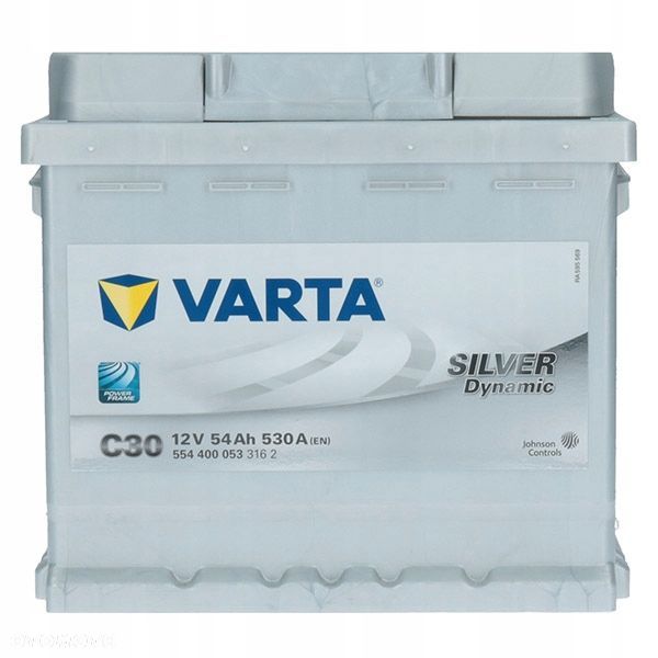 Akumulator Varta C30 12V 54Ah Silver Dynamic P - 3
