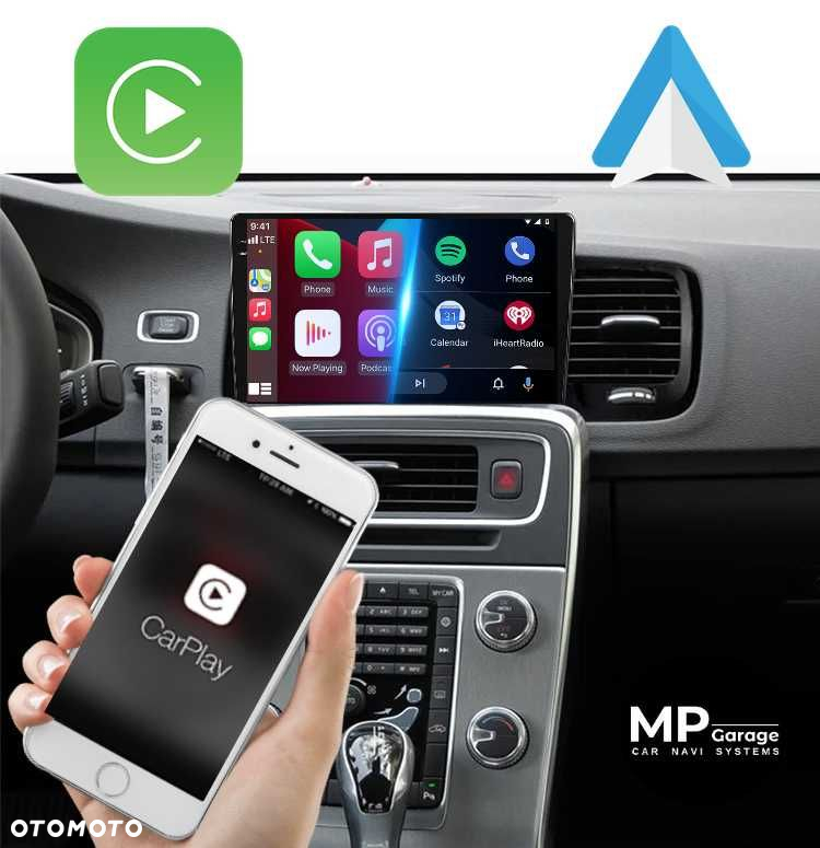 VOLVO S60 II Radio Android 11 4/64 LTE Carplay/AA Qled 9" Montaż!!! - 3